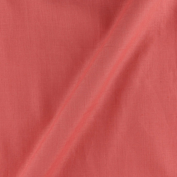 Buy Premium Pure Linen Coral Colour Shirting & All Purpose Fabric Online 4211AO