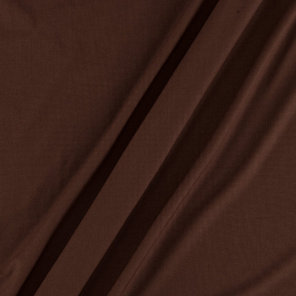 Lizzy Bizzy Coffee Brown Colour Plain Dyed Fabric Online 4212AW 