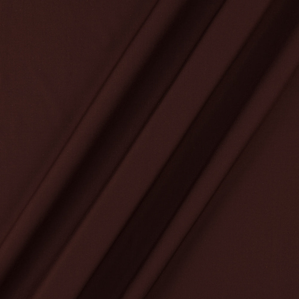 Lizzy Bizzy Fired Brick Colour Plain Dyed 35 Inches Width Fabric