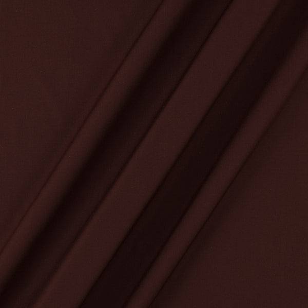 Lizzy Bizzy Fired Brick Colour Plain Dyed 35 Inches Width Fabric