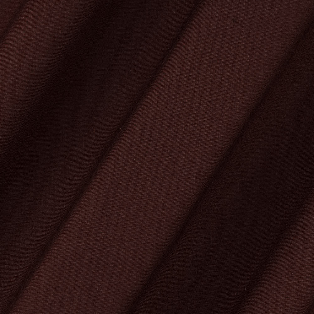 Lizzy Bizzy Fired Brick Colour Plain Dyed 35 Inches Width Fabric