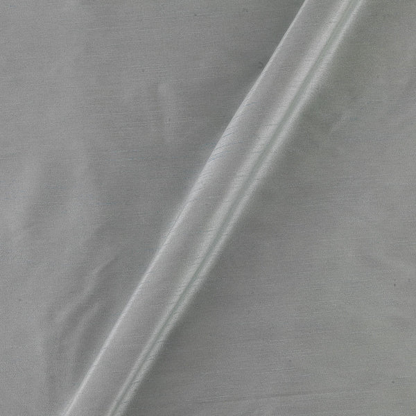Banarasi Raw Silk [Artificial Dupion] Ash Grey Colour Dyed Fabric Online 4216E