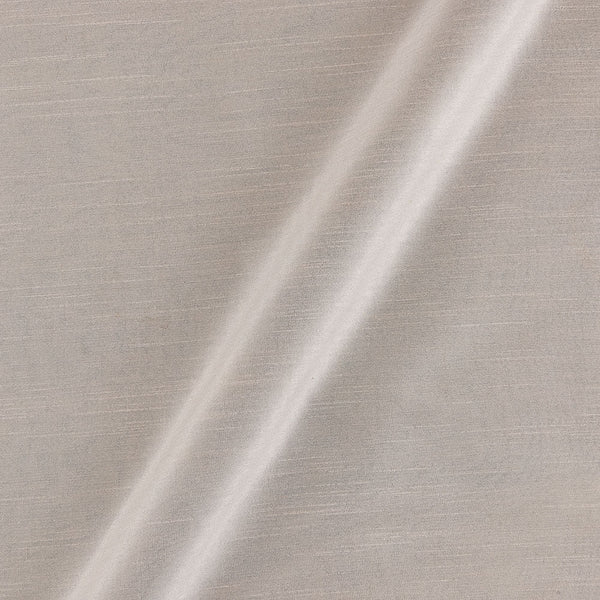 Buy Banarasi Raw Silk [Artificial Dupion] White Colour Dyed Fabric 4216L Online