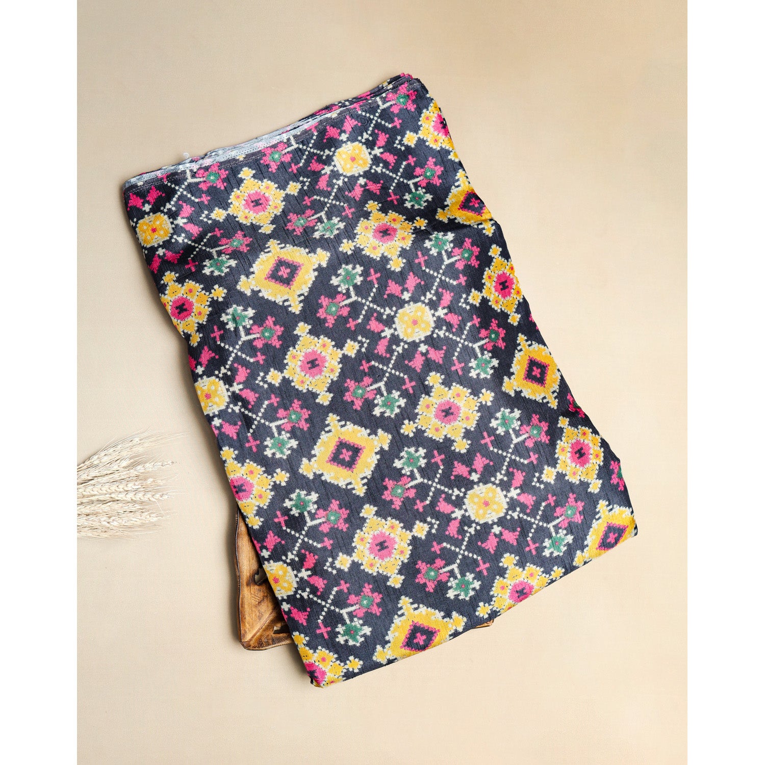 DOLA SILK PATOLA PRINTED FABRIC
