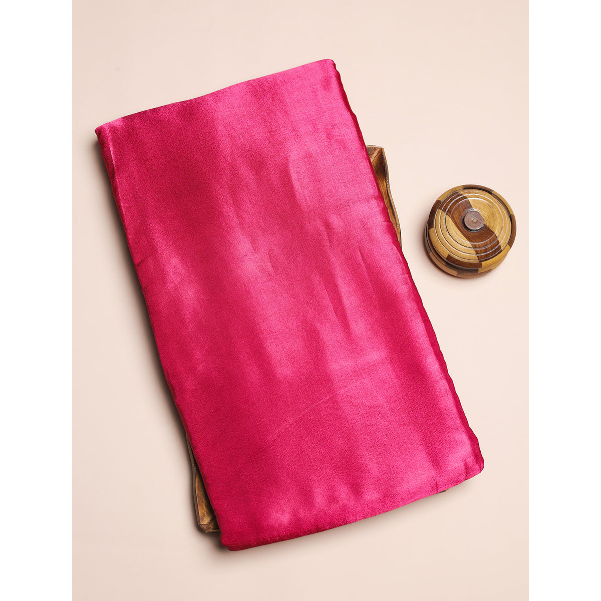 PURE MASHRU GAJJI SILK PLAIN FABRIC