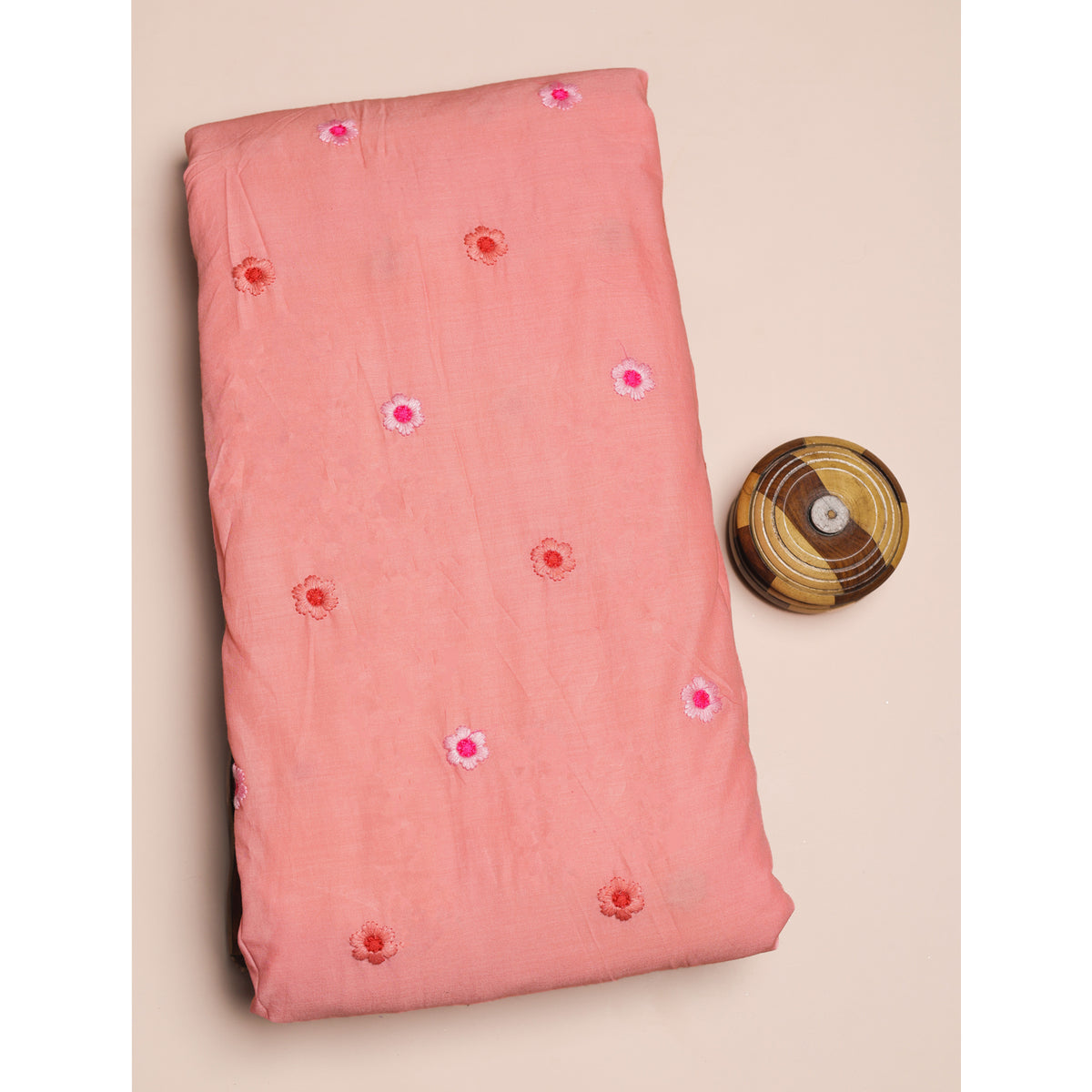 COTTON EMBROIDERED FABRIC