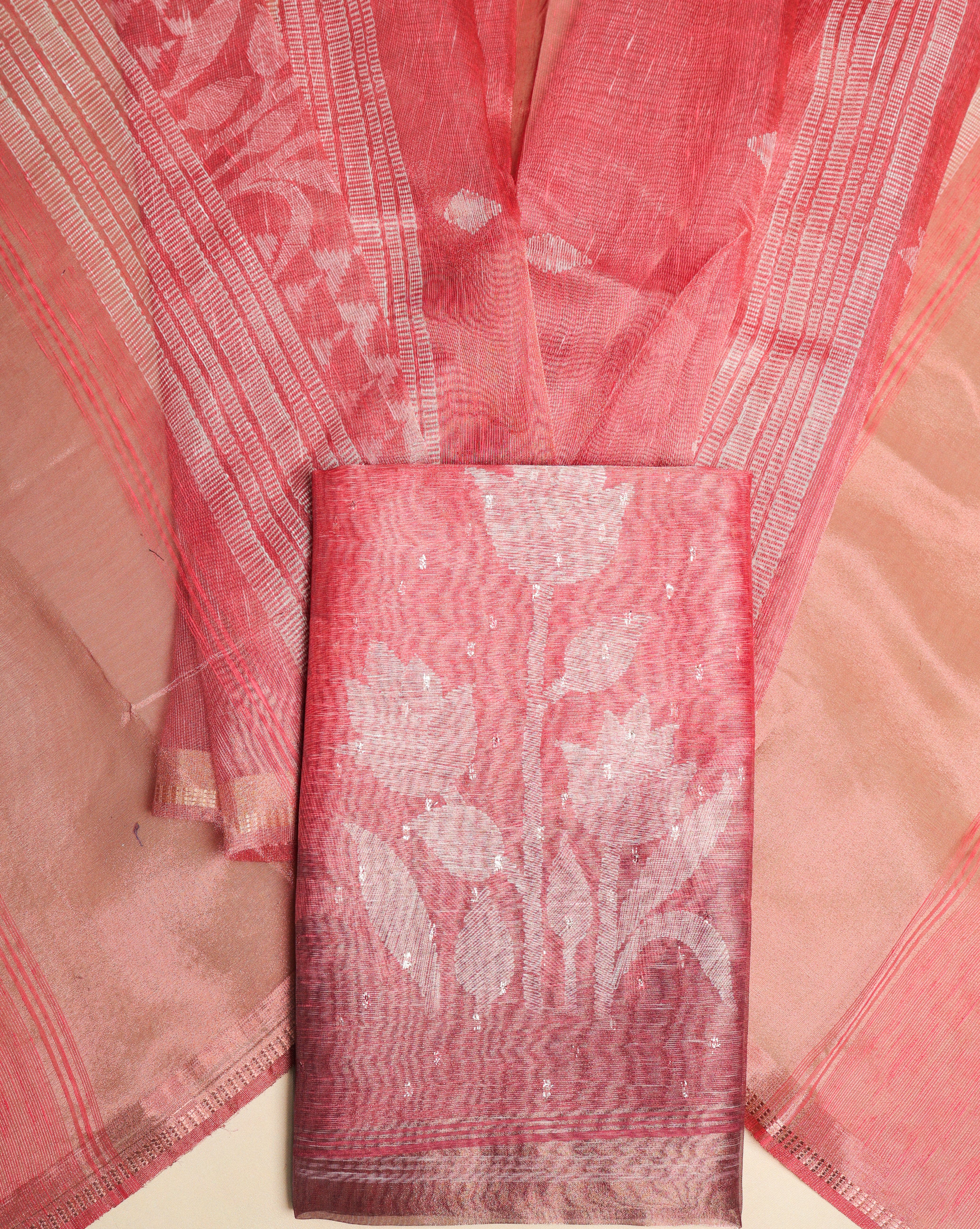 TEHZEEB - TISSUE SILK PRINTED 2 PIECE SET