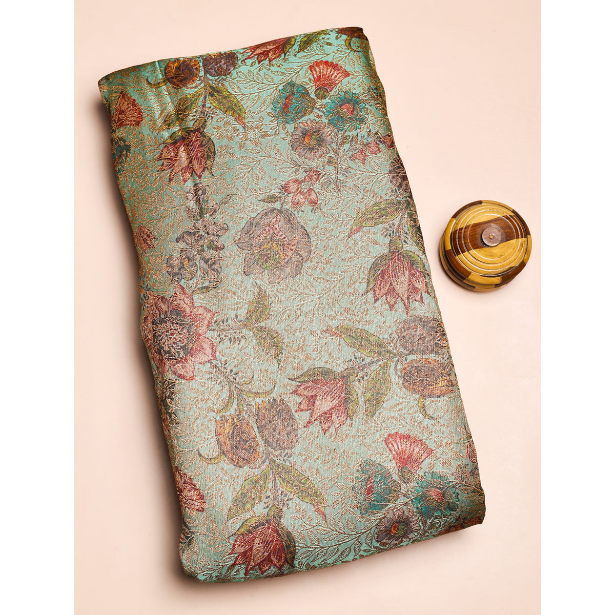 PURE JACQUARD VISCOSE PRINTED FABRIC