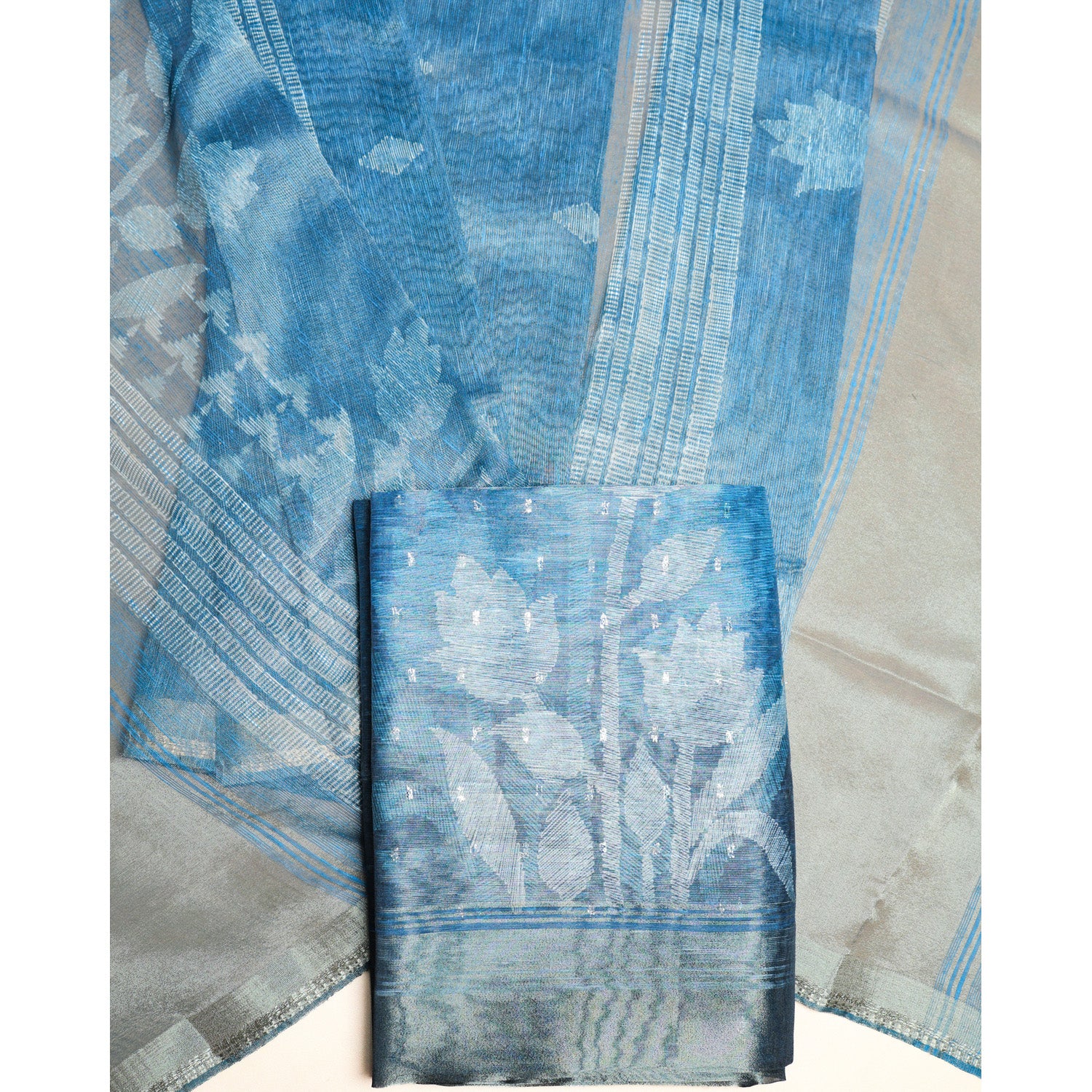 TEHZEEB - TISSUE SILK PRINTED 2 PIECE SET
