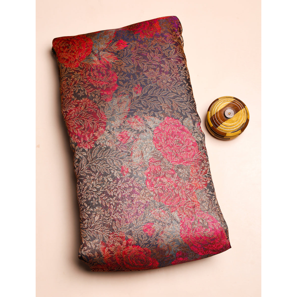 PURE JACQUARD VISCOSE PRINTED FABRIC