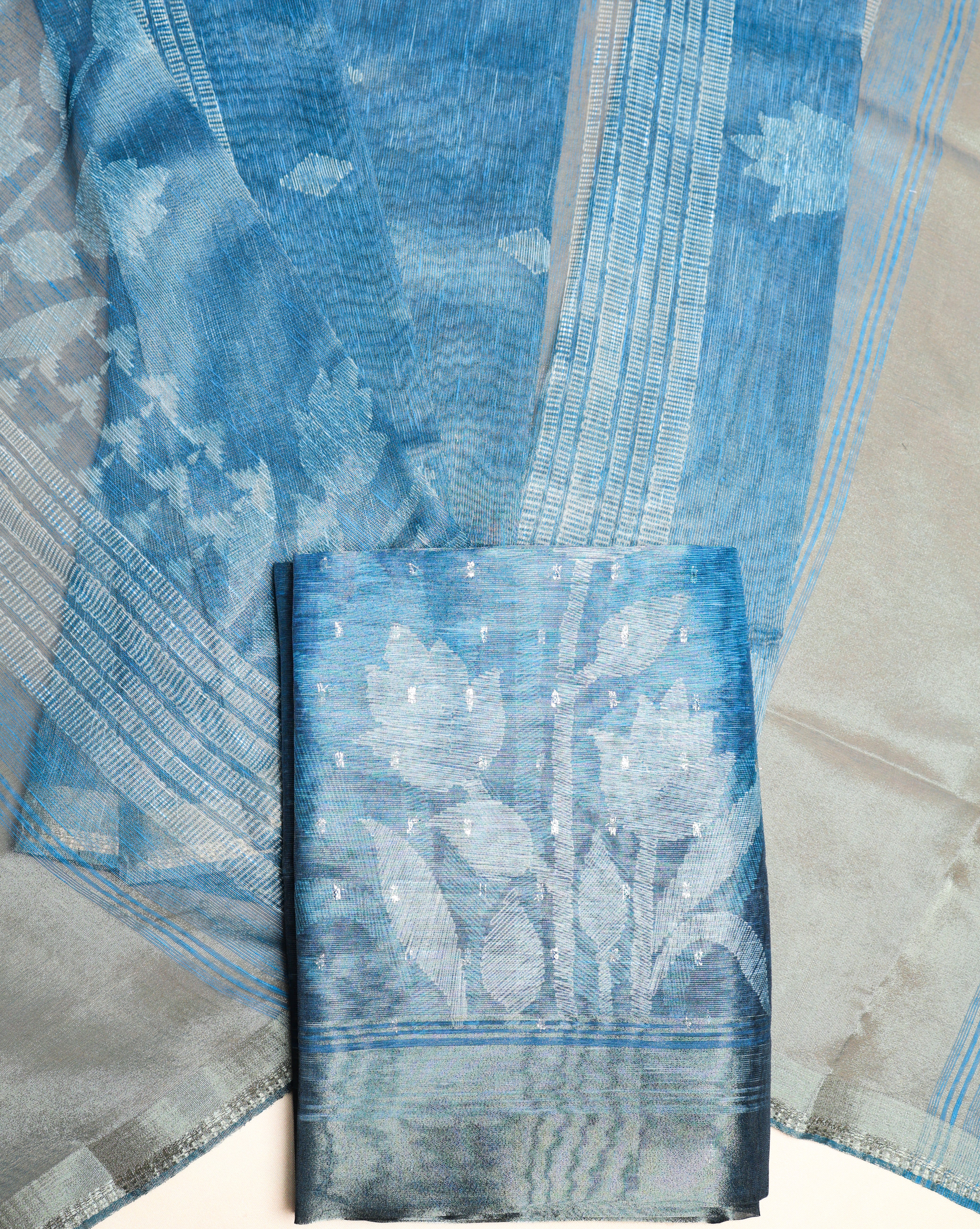 TEHZEEB - TISSUE SILK PRINTED 2 PIECE SET
