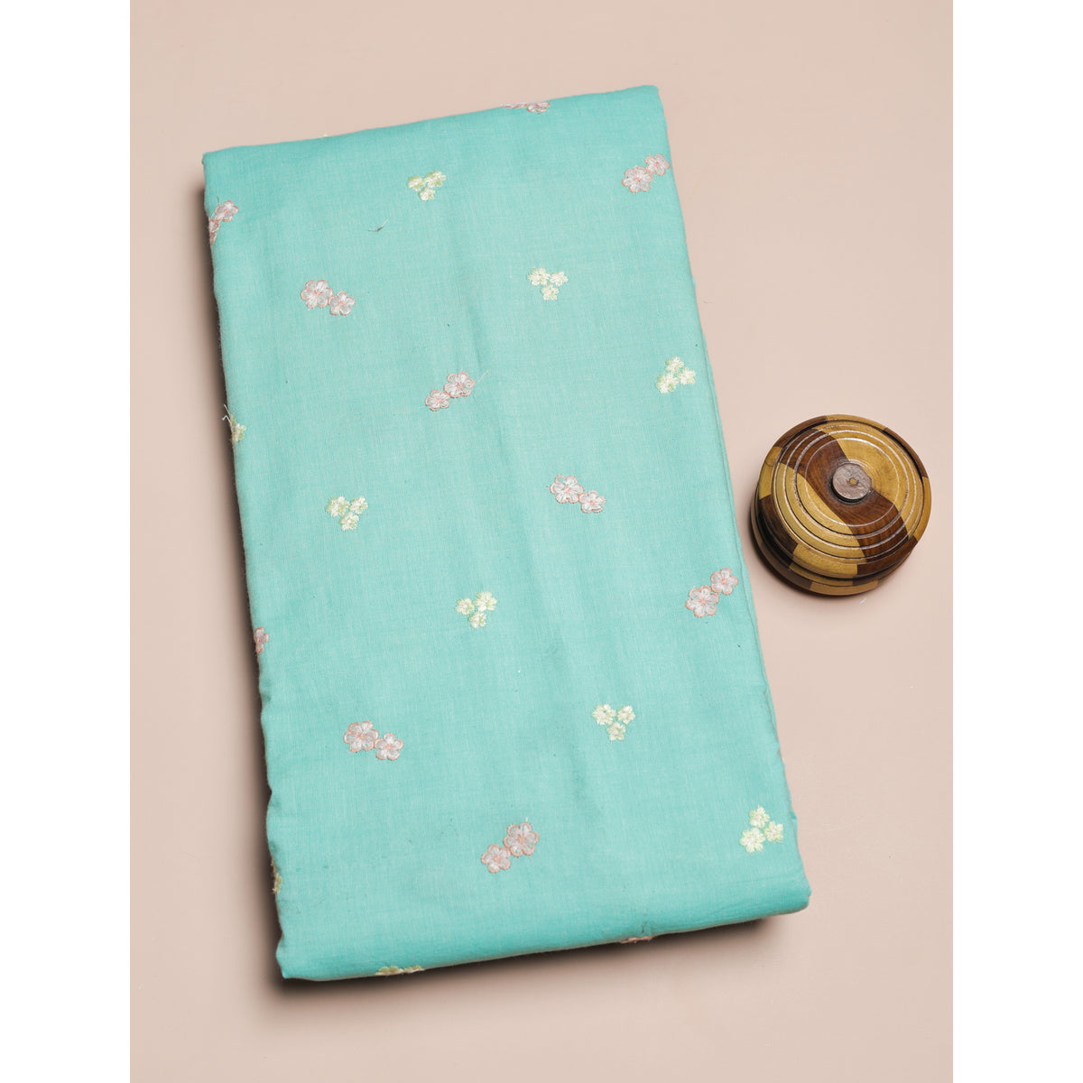 COTTON EMBROIDERED FABRIC