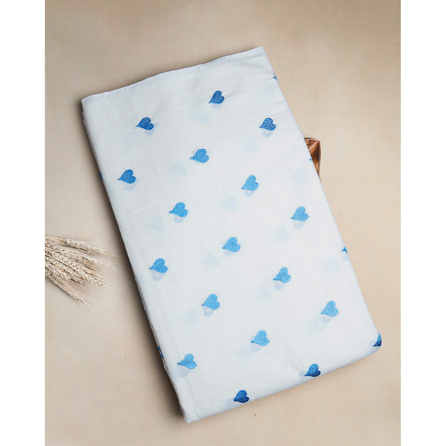 COTTON EMBROIDERED FABRIC