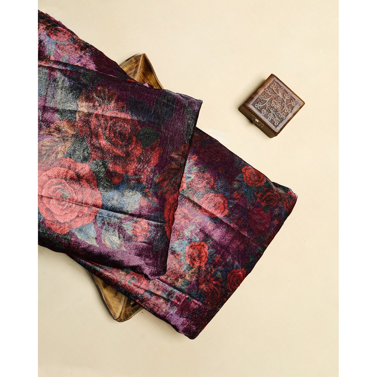 MEHFIL-E-RANG - VELVET DIGITAL PRINTED MIX & MATCH