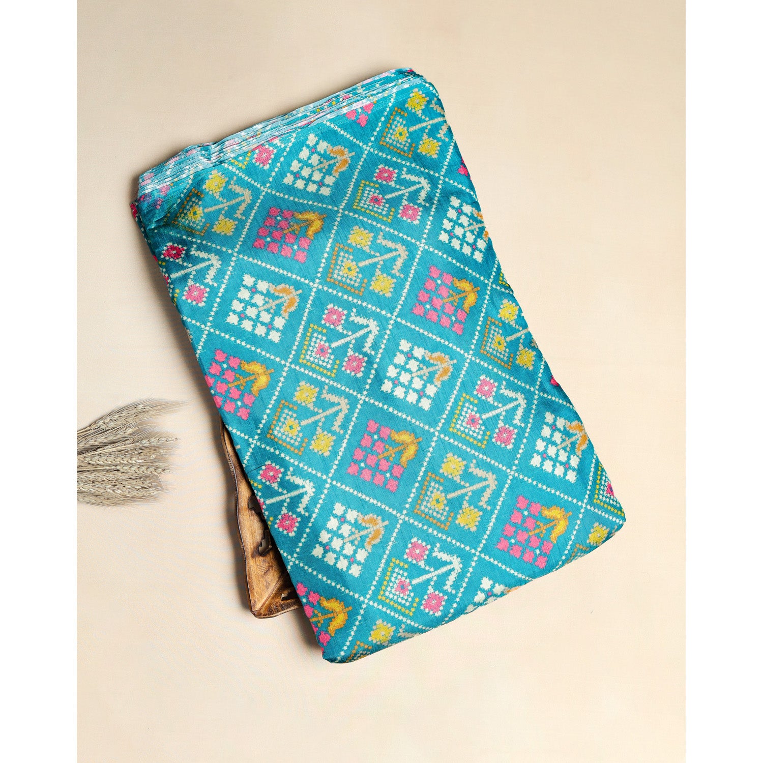 DOLA SILK PATOLA PRINTED FABRIC