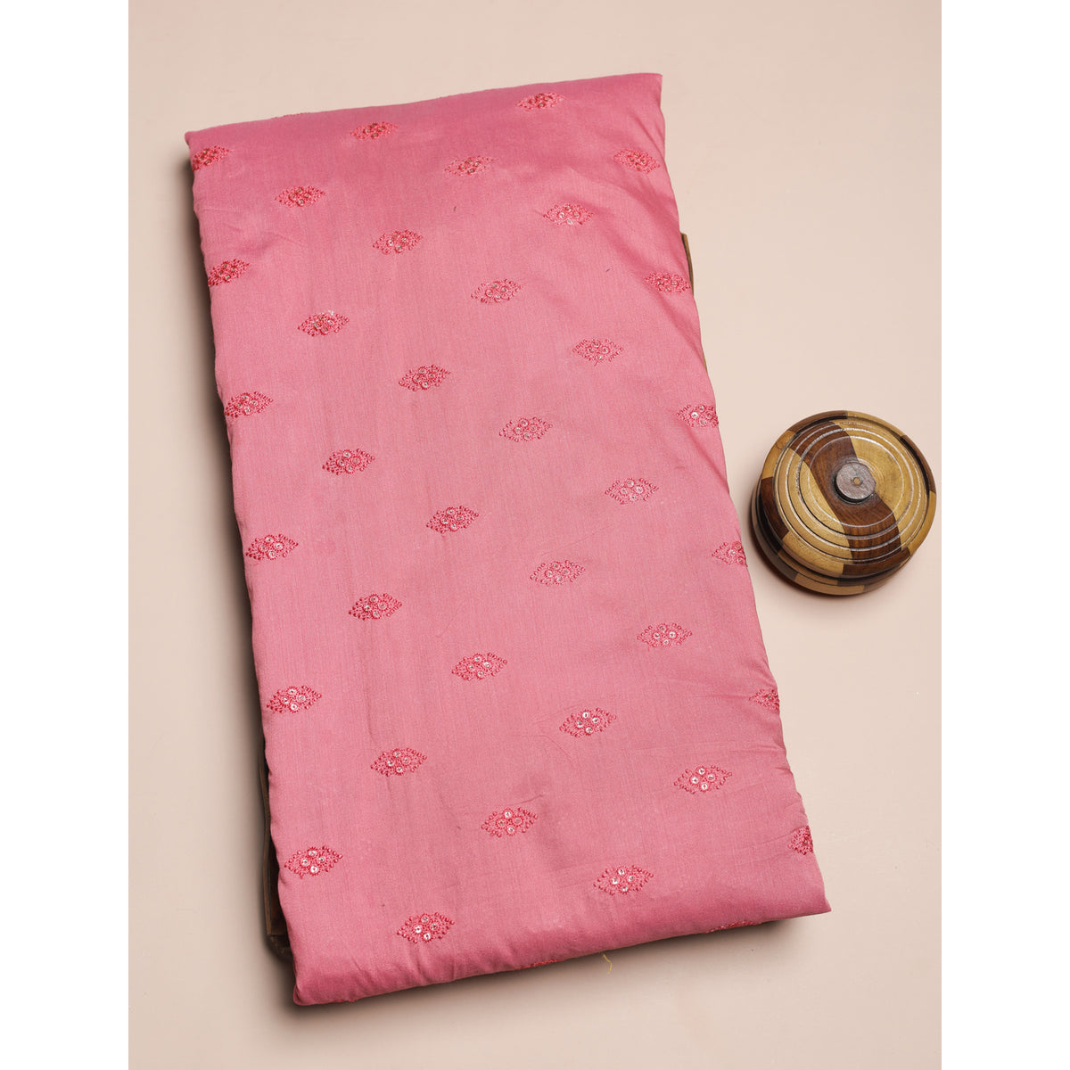COTTON EMBROIDERED FABRIC