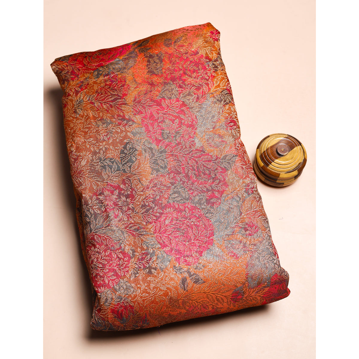 PURE JACQUARD VISCOSE PRINTED FABRIC