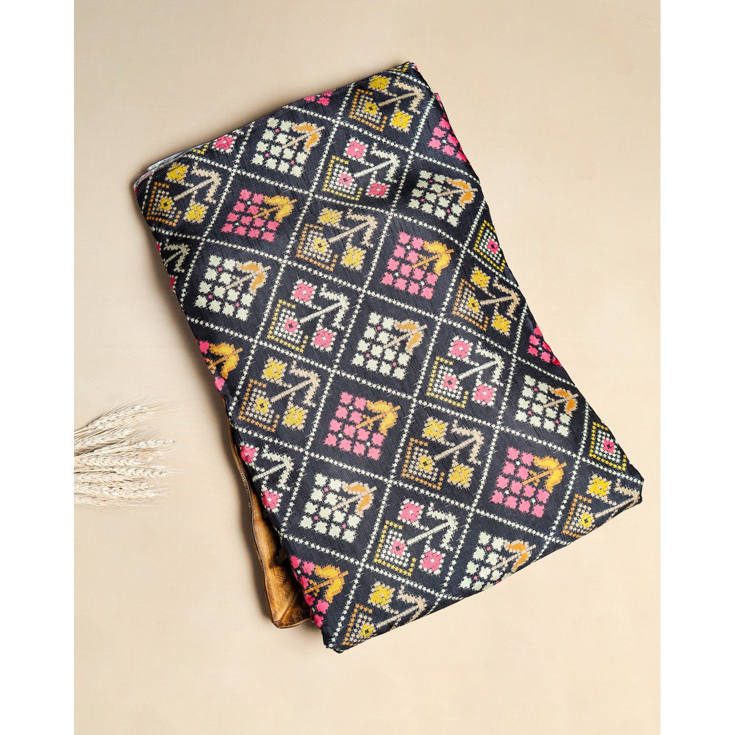 DOLA SILK PATOLA PRINTED FABRIC