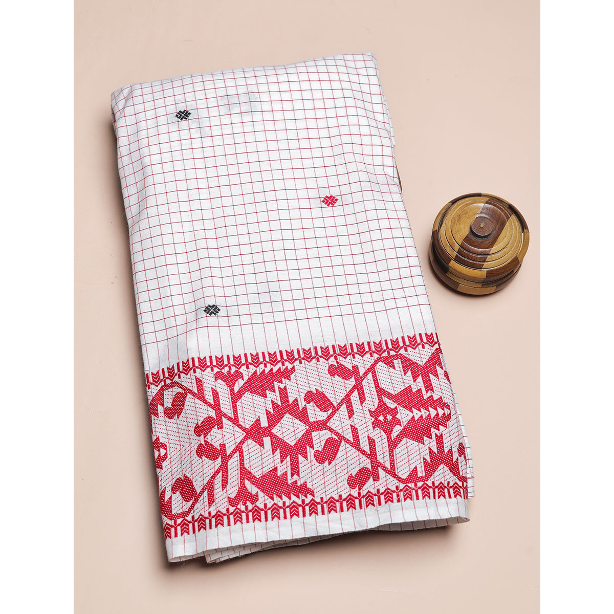 COTTON HANDLOOM JAMDHANI FABRIC