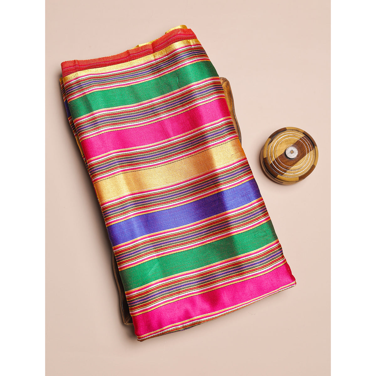 PURE MASHRU GAJJI SILK WOVEN FABRIC