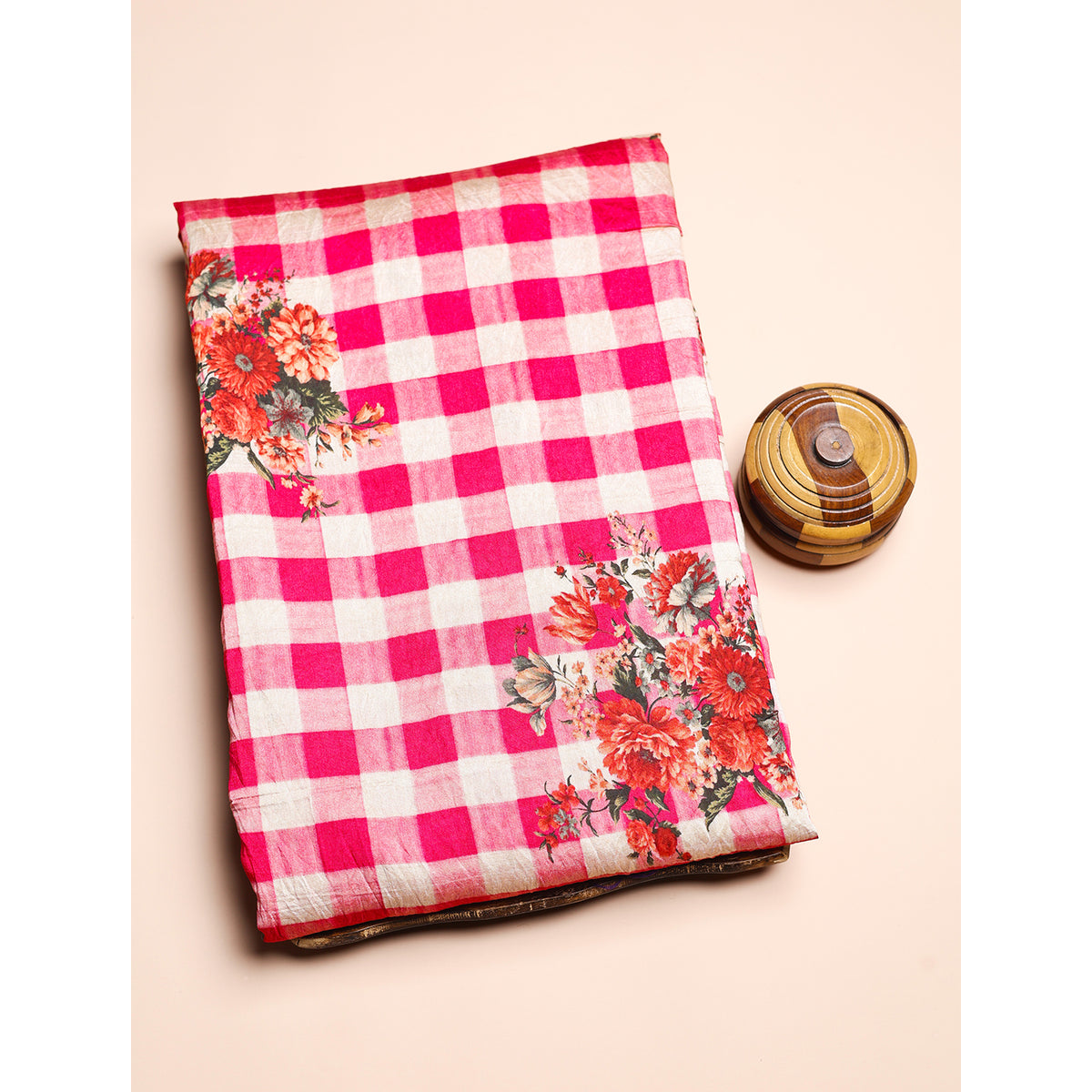 MOGRA CHANDERI PRINTED FABRIC