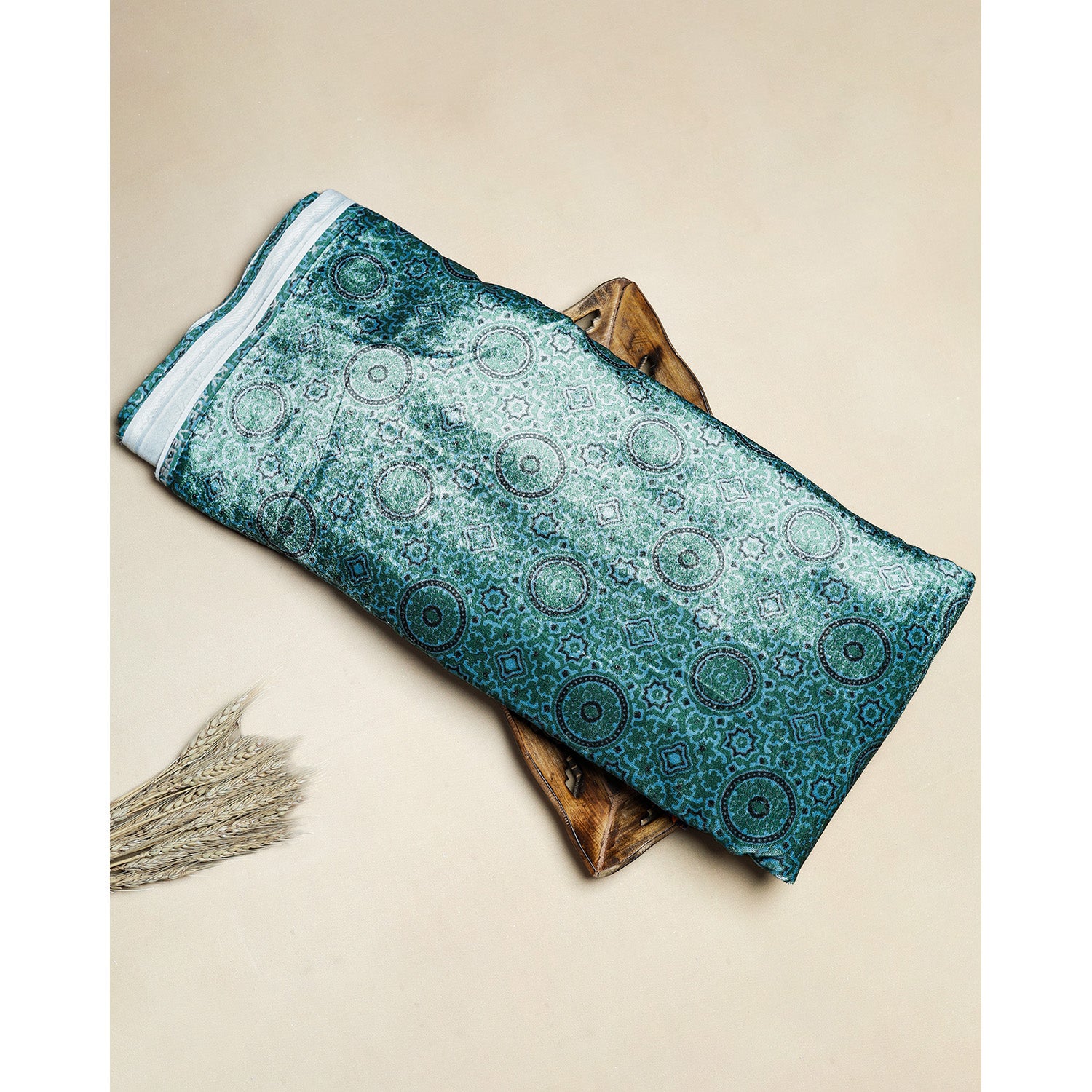 MEHFIL-E-RANG - VELVET DIGITAL PRINTED FABRIC