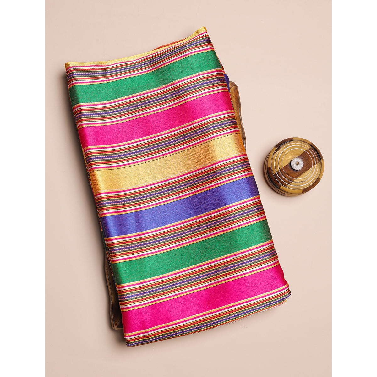 PURE MASHRU GAJJI SILK WOVEN FABRIC