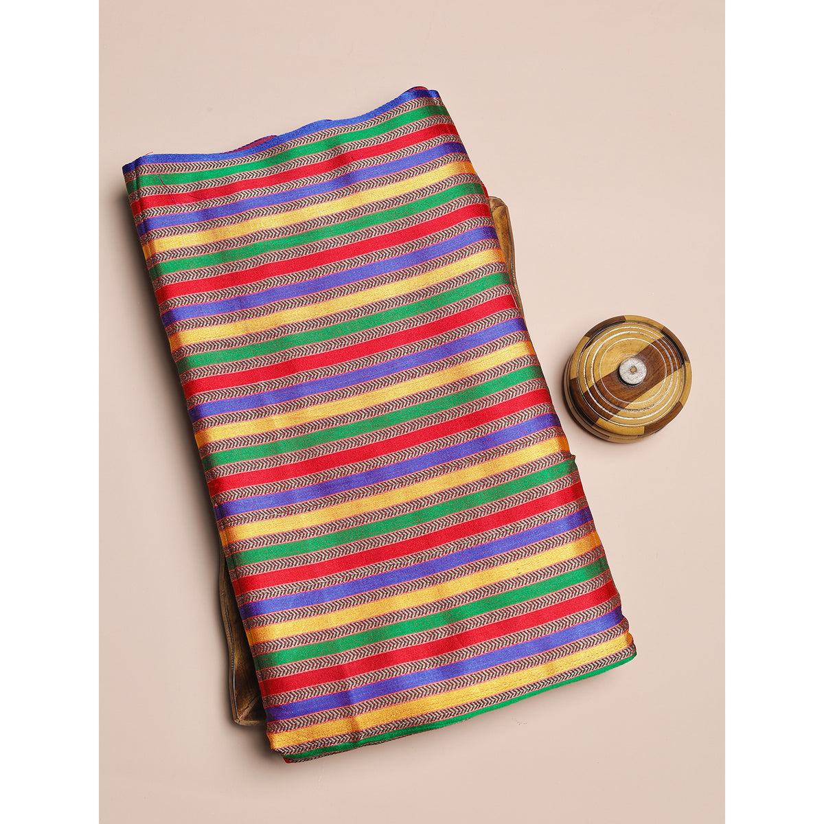 PURE MASHRU GAJJI SILK WOVEN FABRIC