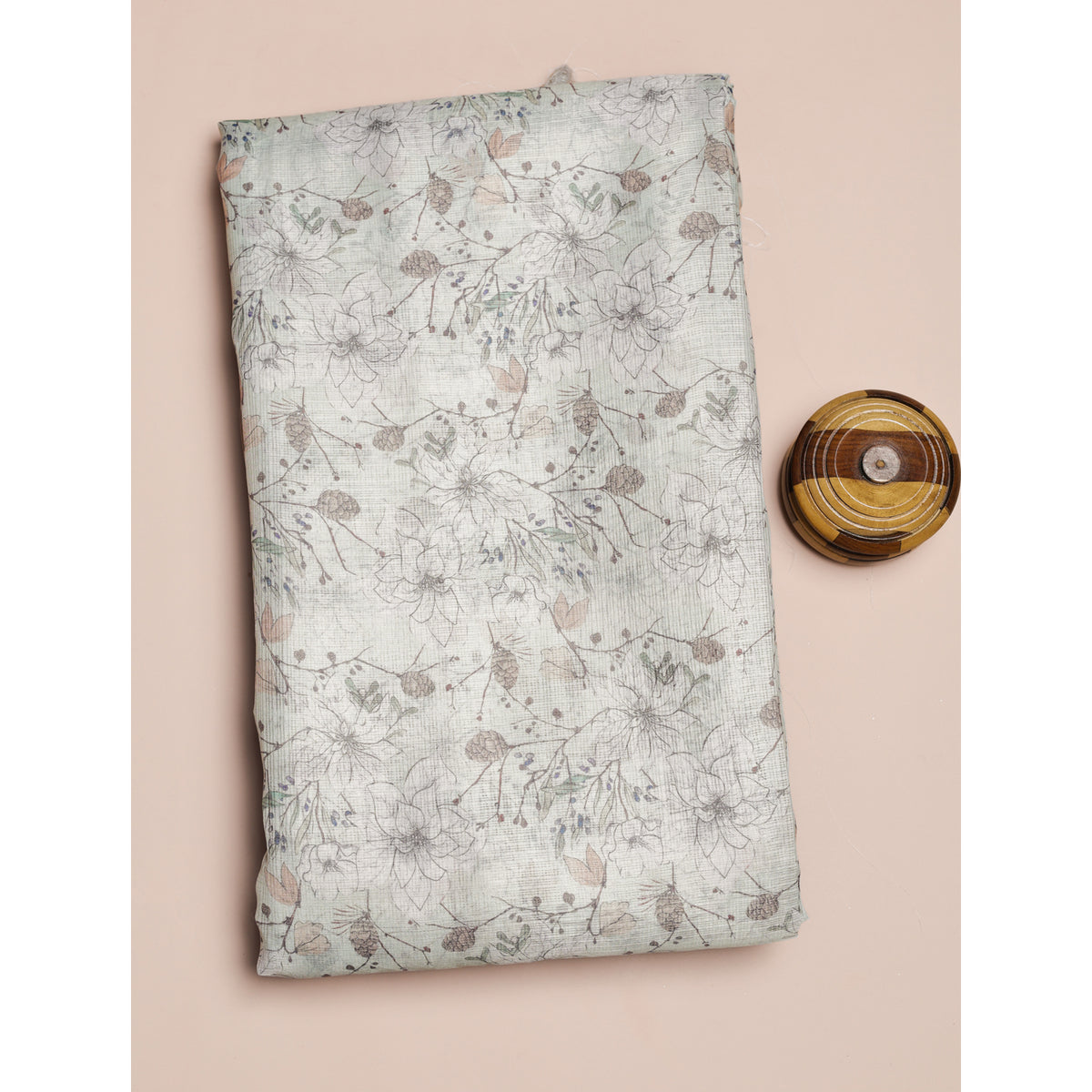 SEMI SILK PRINTED FABRIC