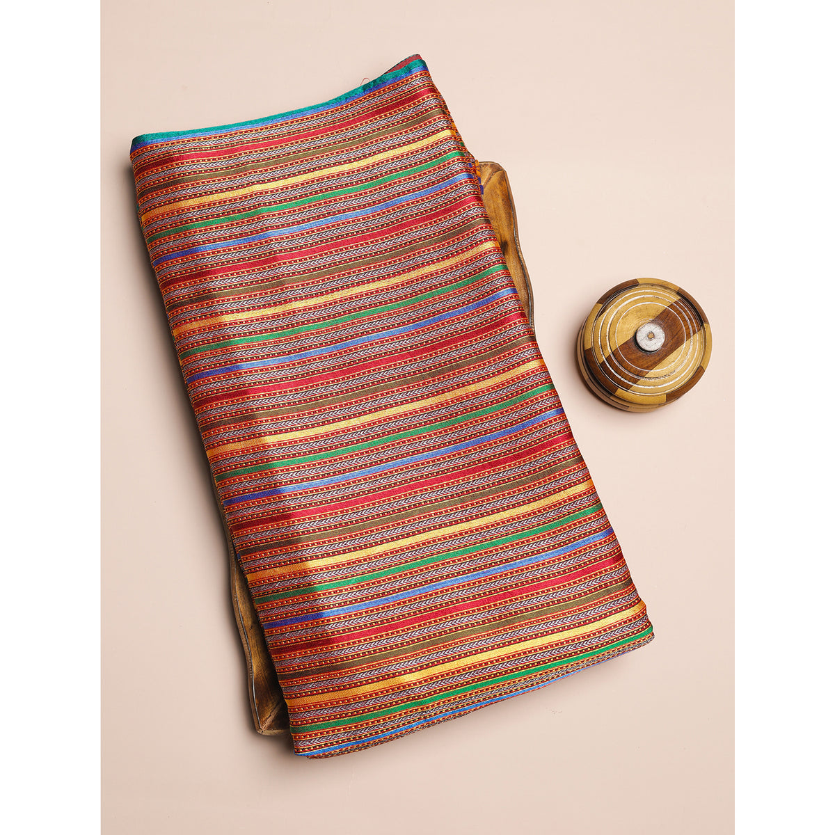 PURE MASHRU GAJJI SILK WOVEN FABRIC