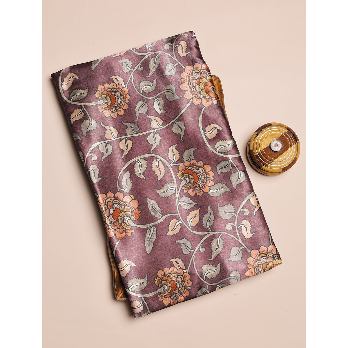 PURE GAJJI SILK PRINTED FABRIC