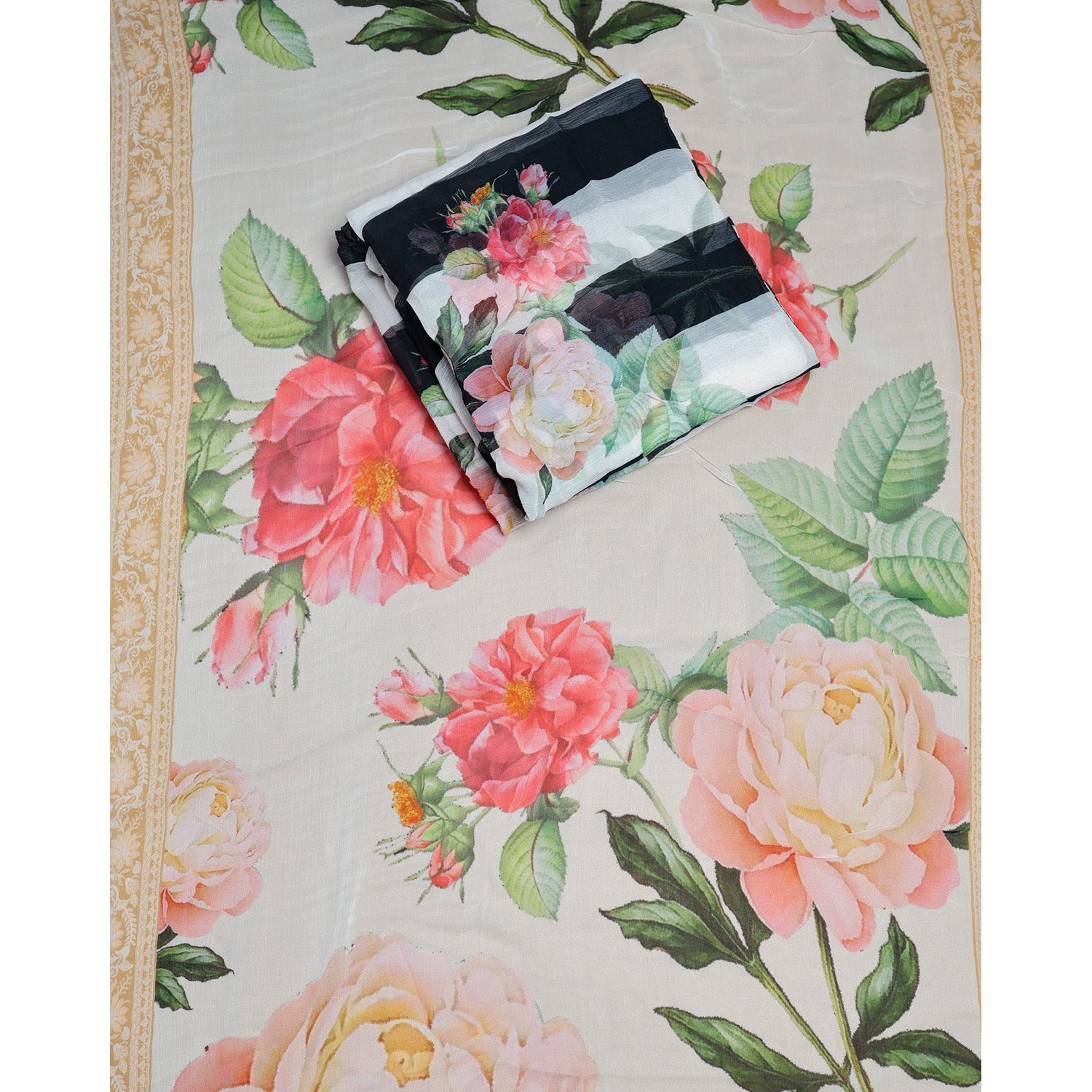 BEMBERG CHIFFON 2 PIECE SET