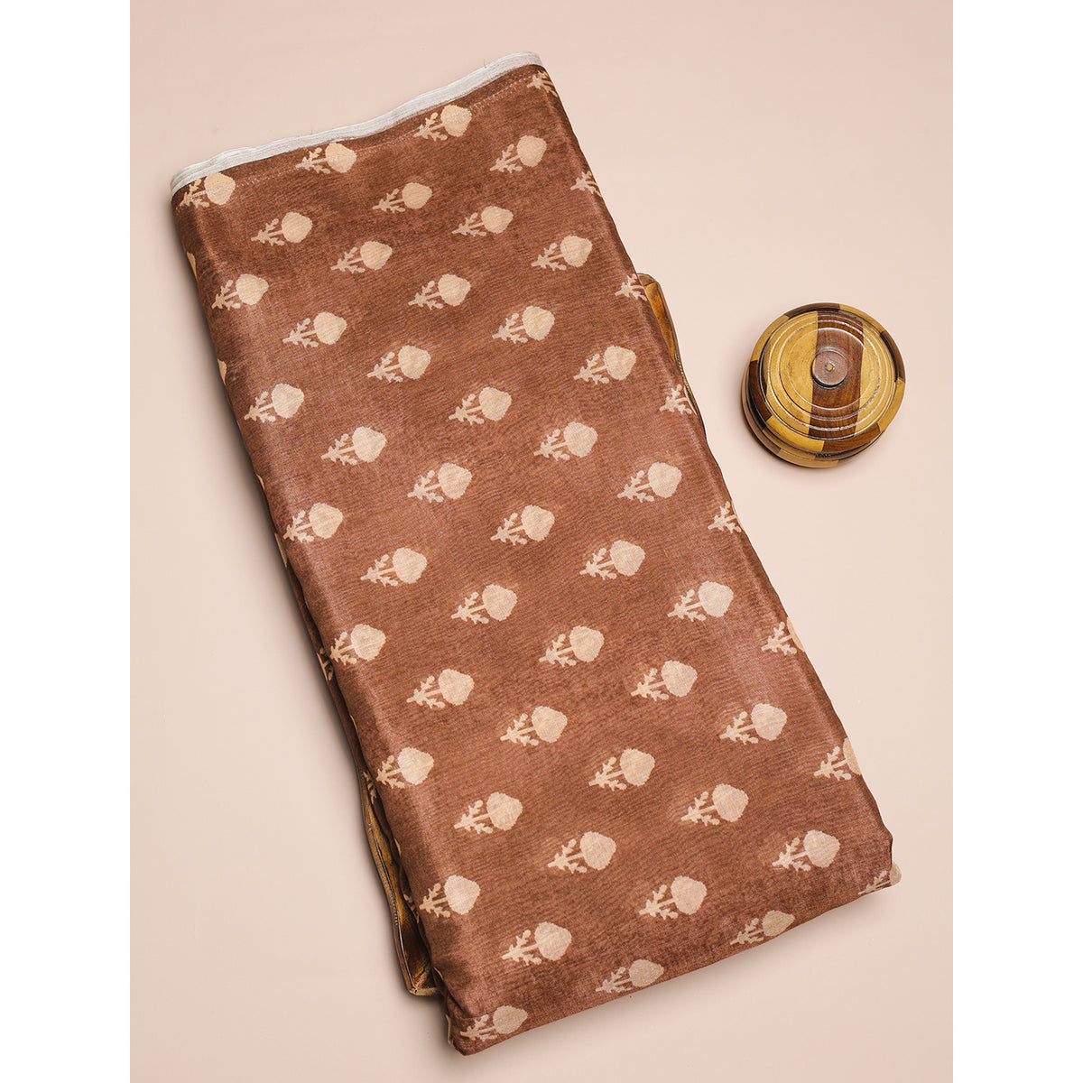 PURE BANARASI MUL CHANDERI PRINTED FABRIC