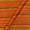 Silk Feel Fanta Orange Colour Ethnic Pattern Brocade 47 Inches Width Fabric