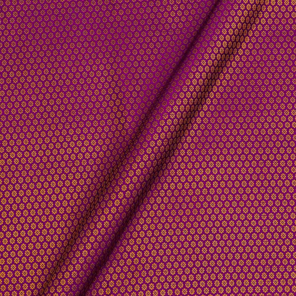 Buy Art Silk Brocade Magenta Colour Fabric Online 6053F