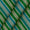 Katan Silk Green Colour Gold Stripes Banarasi Jacquard Fabric