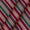 Katan Silk Magenta and Green Colour Gold Stripes Banarasi Jacquard Fabric