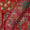 Munga Silk Feel Crimson Red Colour Banarasi Jacquard Butta Fabric Online 6084F5