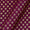 Satin Silk Feel Magenta Colour Banarasi Jacquard Butti Fabric Online 6119J5