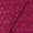 Soft Chanderi Silk Feel Hot Pink Colour Golden Warli Jacquard Fabric Online 6119K1