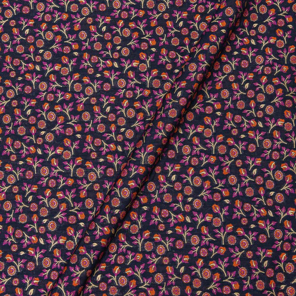 Banarasi Katan Deep Violet Colour 45 Inches Width Brocade Fabric freeshipping - SourceItRight