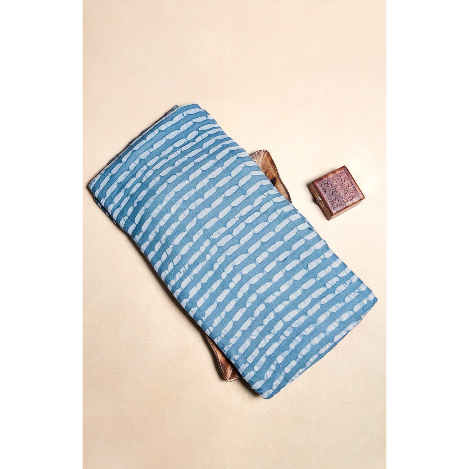 POLY RAYON BATIK PRINTED FABRIC