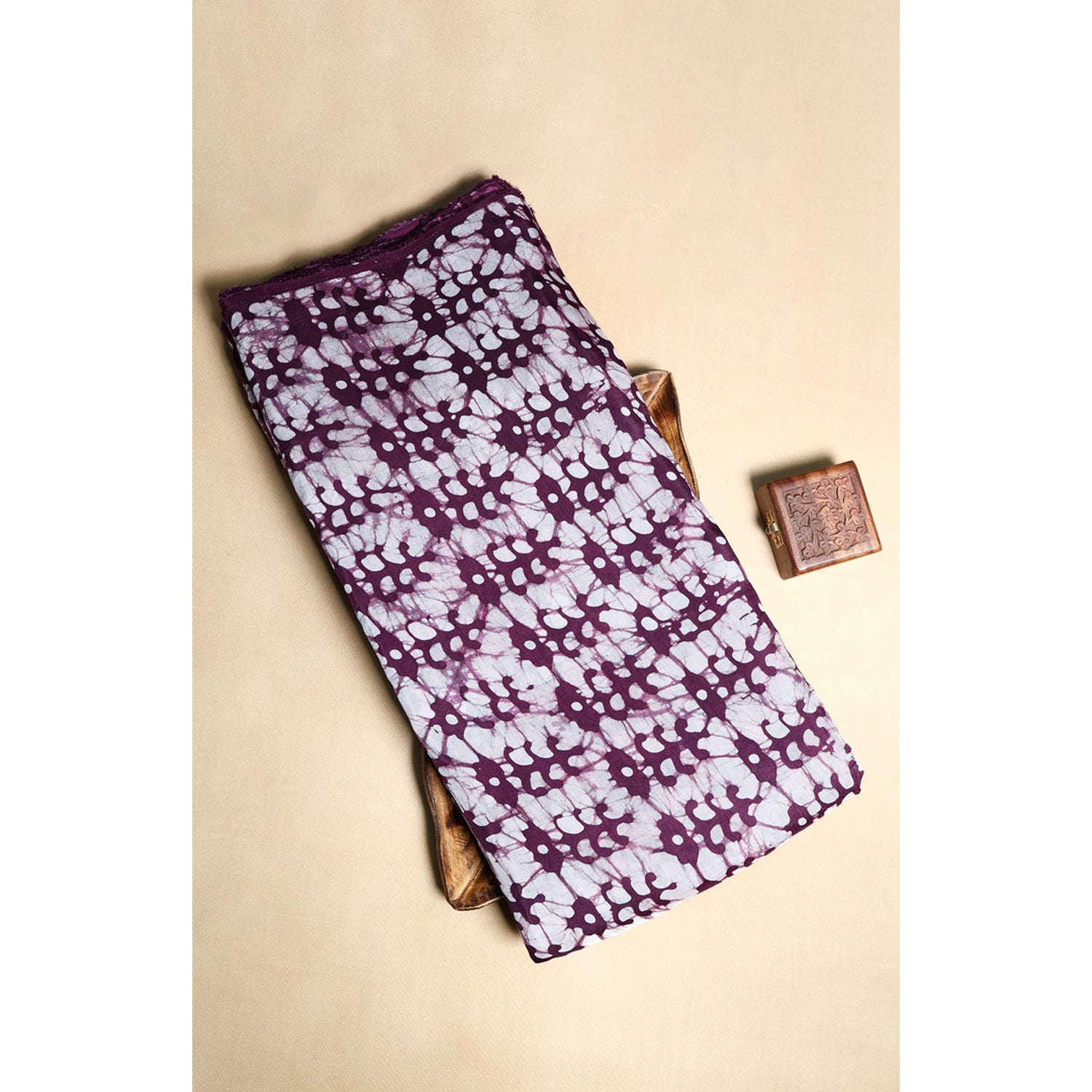 MUSLIN BATIK PRINTED FABRIC