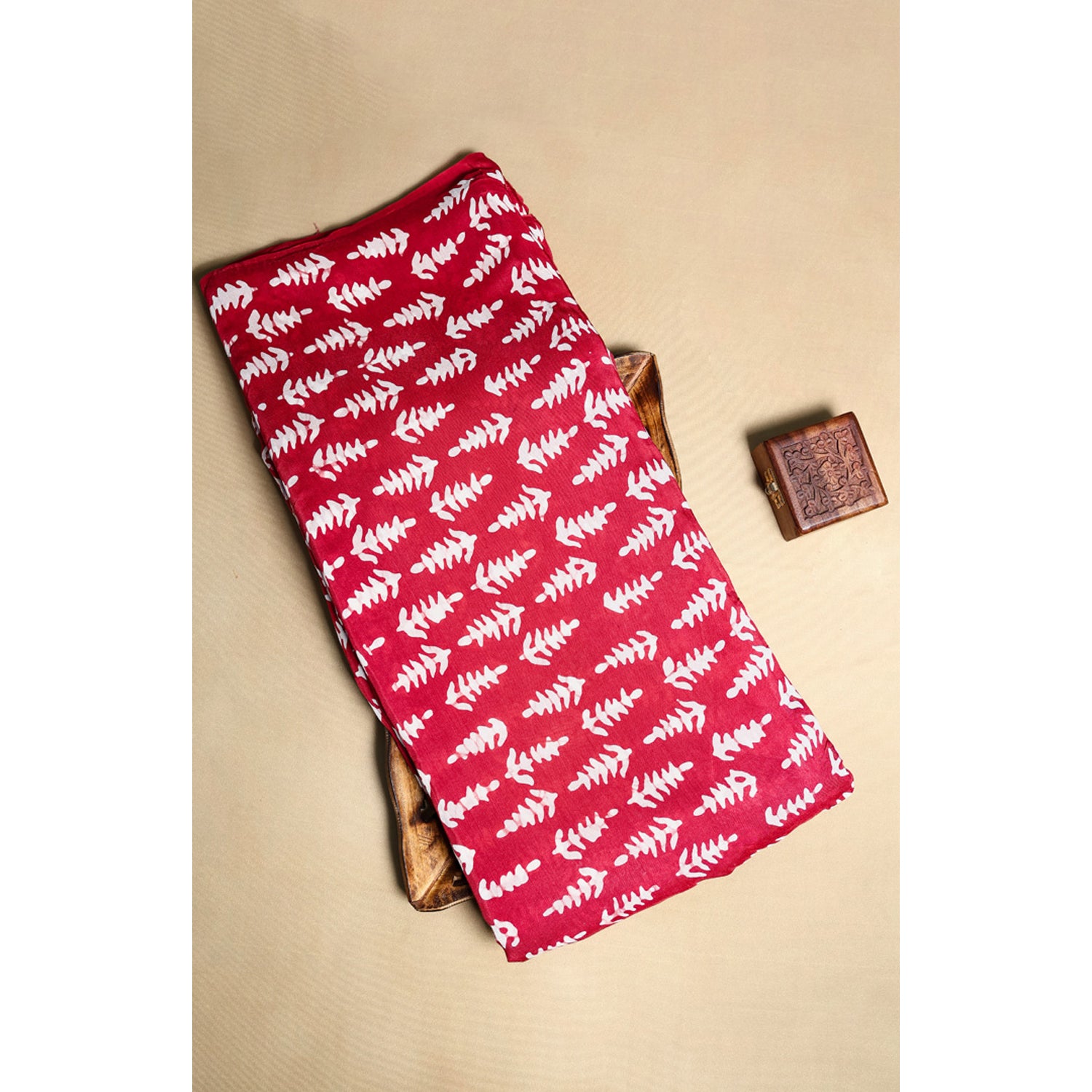 MUSLIN BATIK PRINTED FABRIC