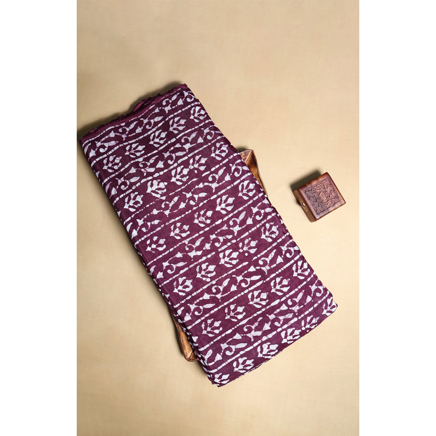 MUSLIN BATIK PRINTED FABRIC