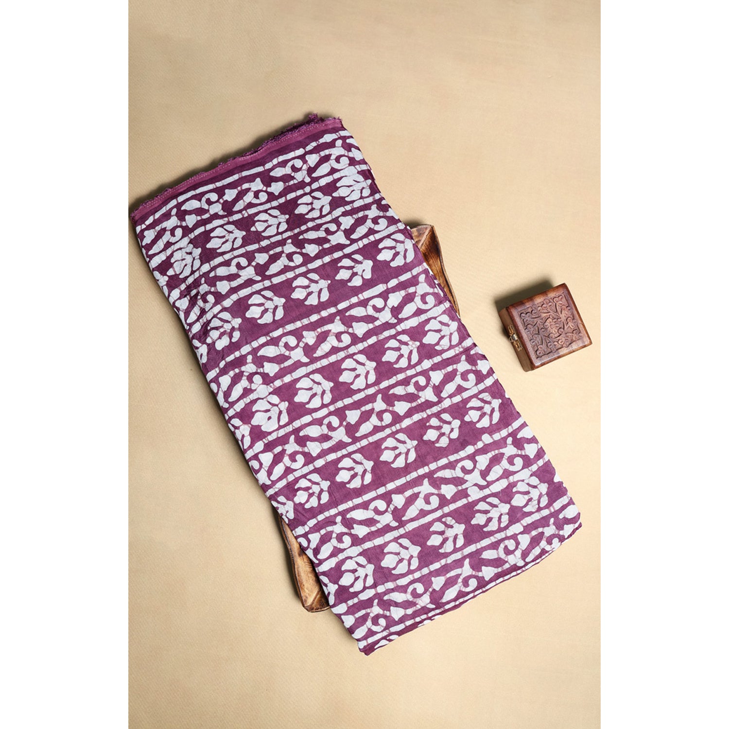 MUSLIN BATIK PRINTED FABRIC
