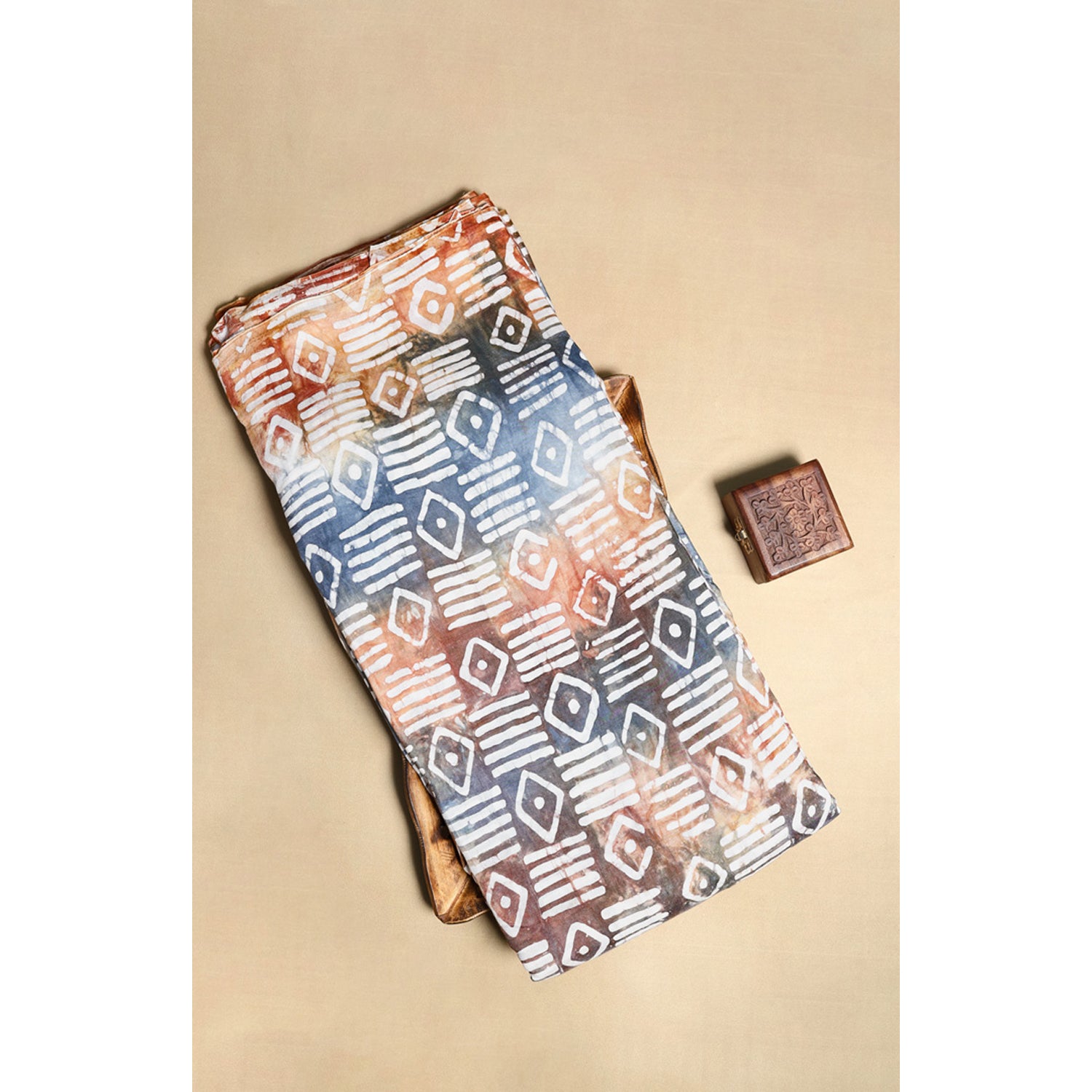 MUSLIN BATIK PRINTED FABRIC