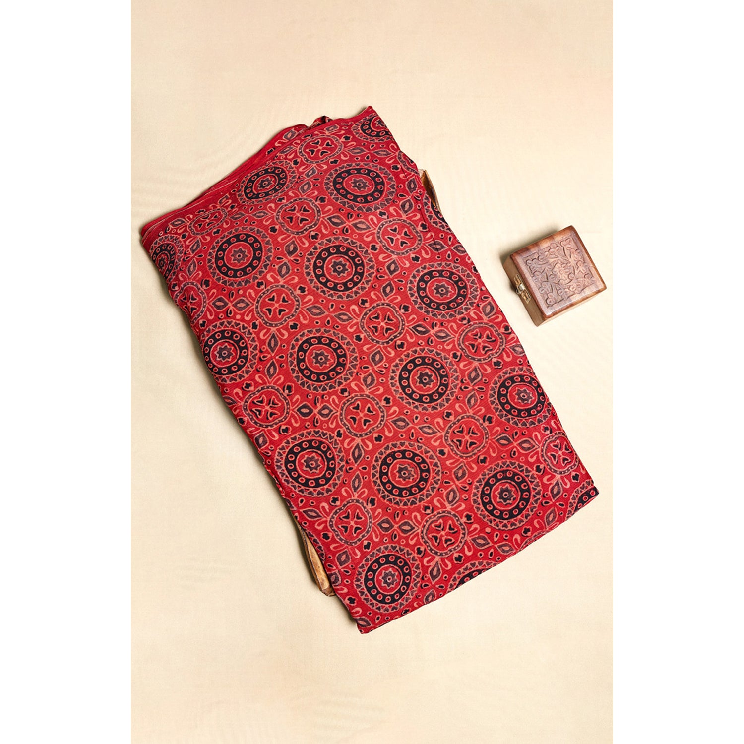 CHINON AJRAKH PRINTED FABRIC