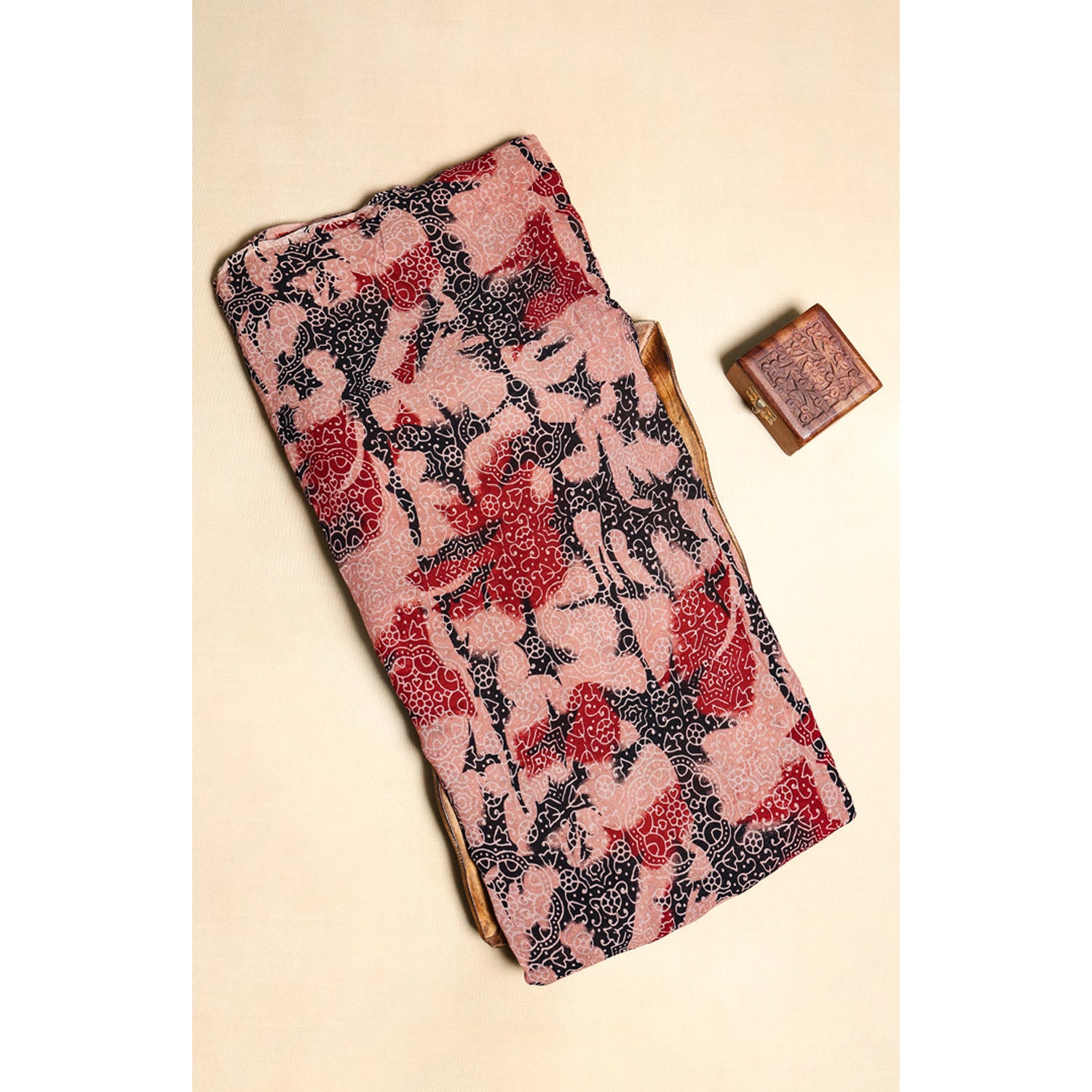 CHINON AJRAKH PRINTED FABRIC