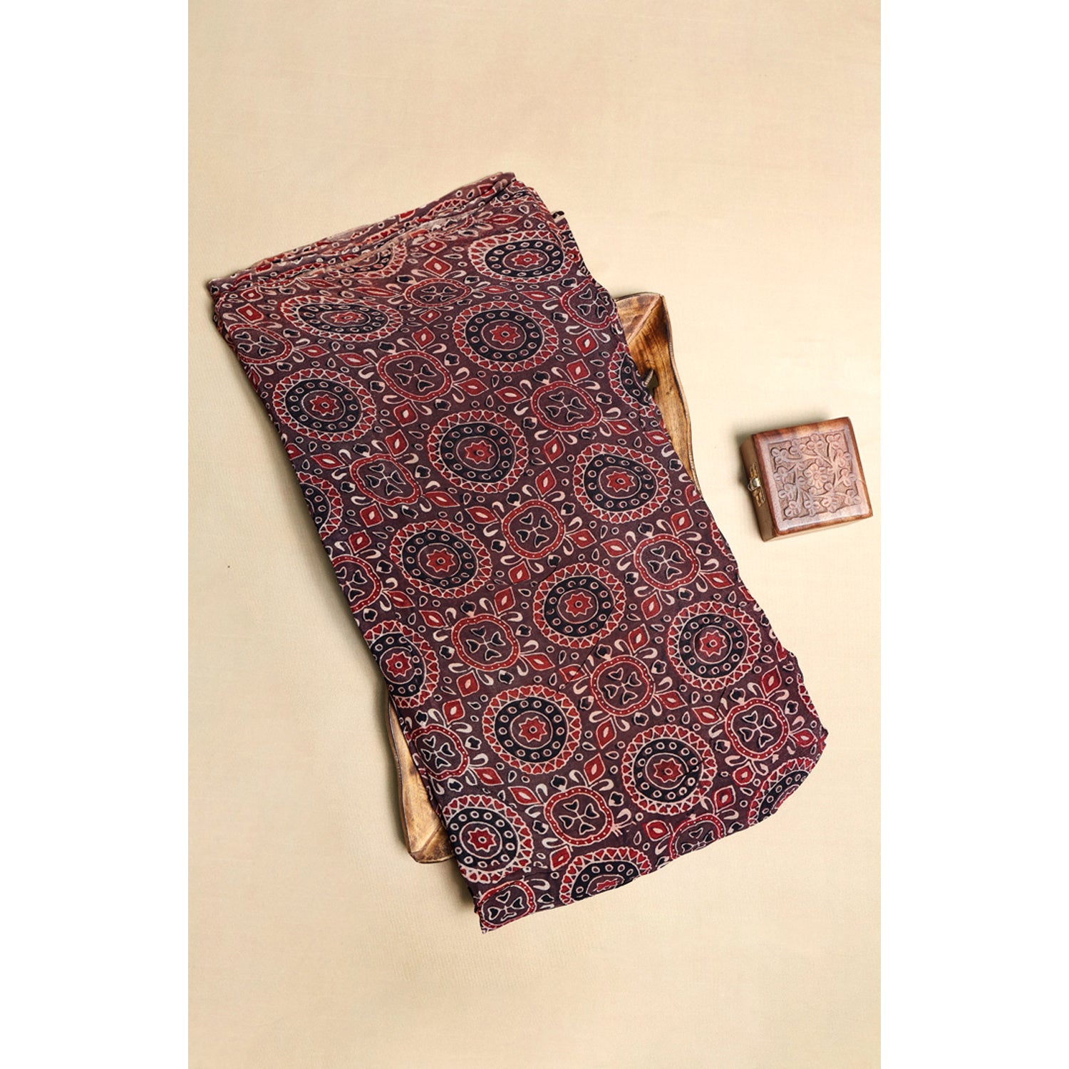 CHINON AJRAKH PRINTED FABRIC